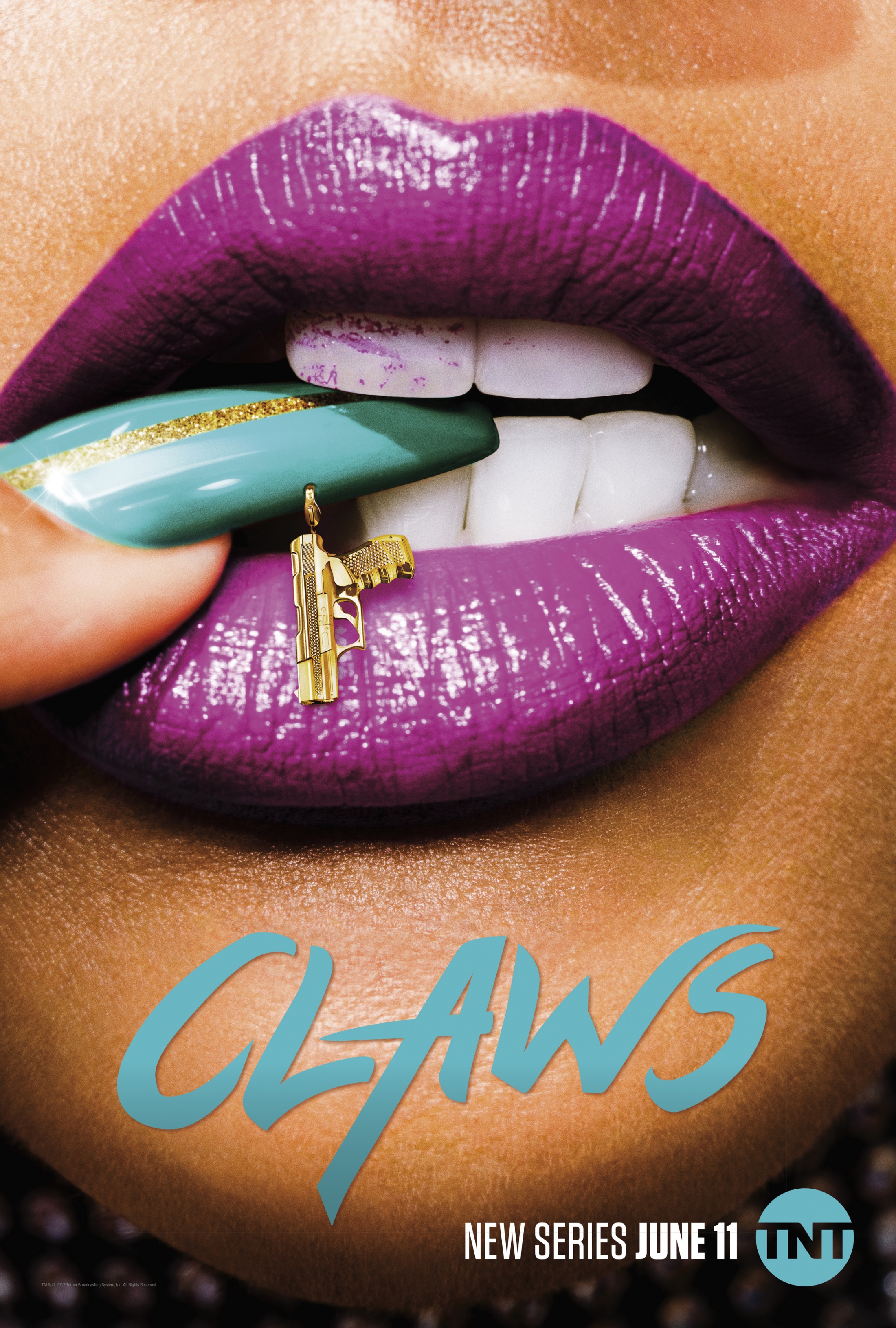 Thumbnail for Claws Key Art - Lips (Vertical)