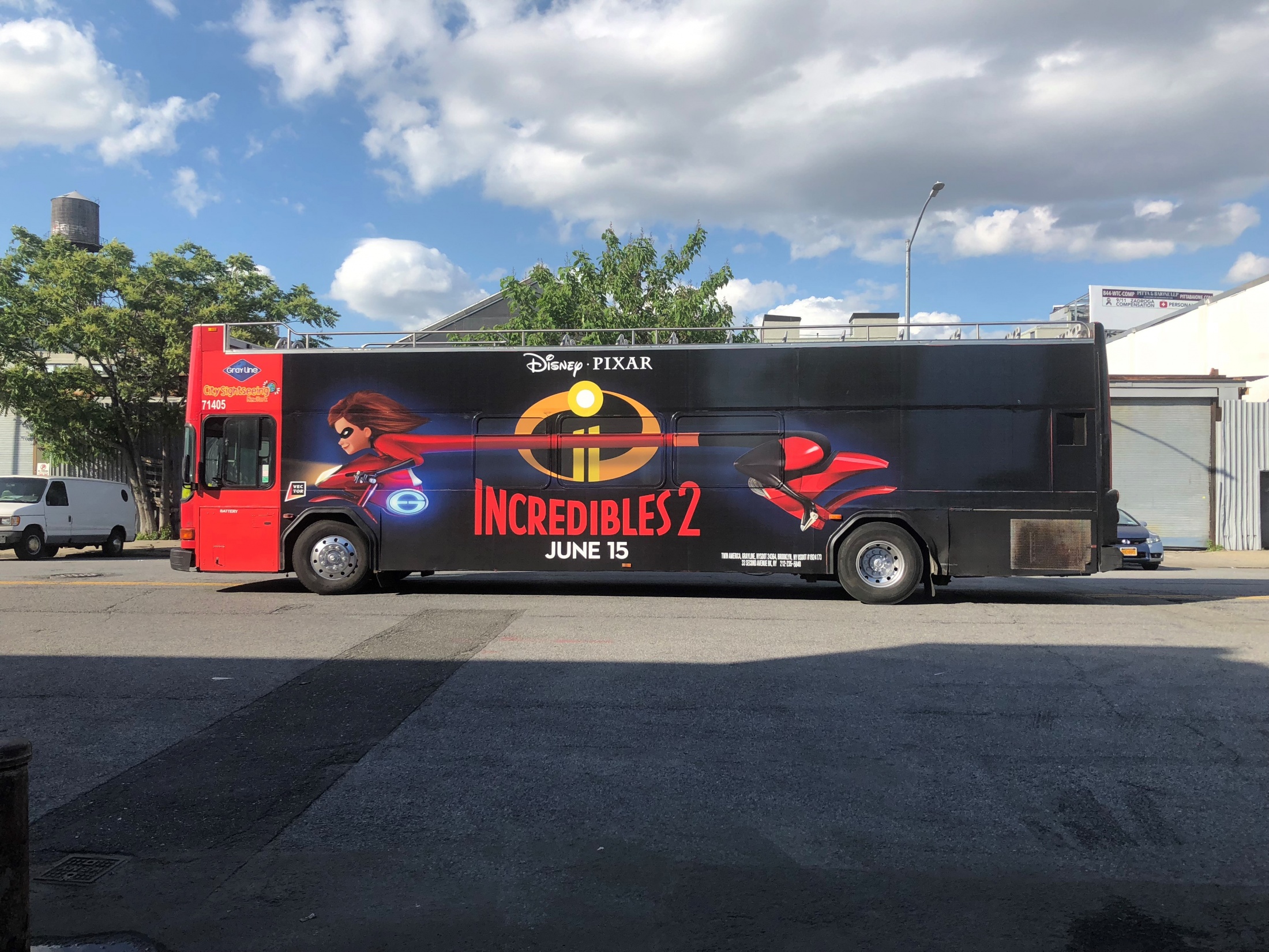 Thumbnail for Incredibles 2 Outdoor Bus Wrap