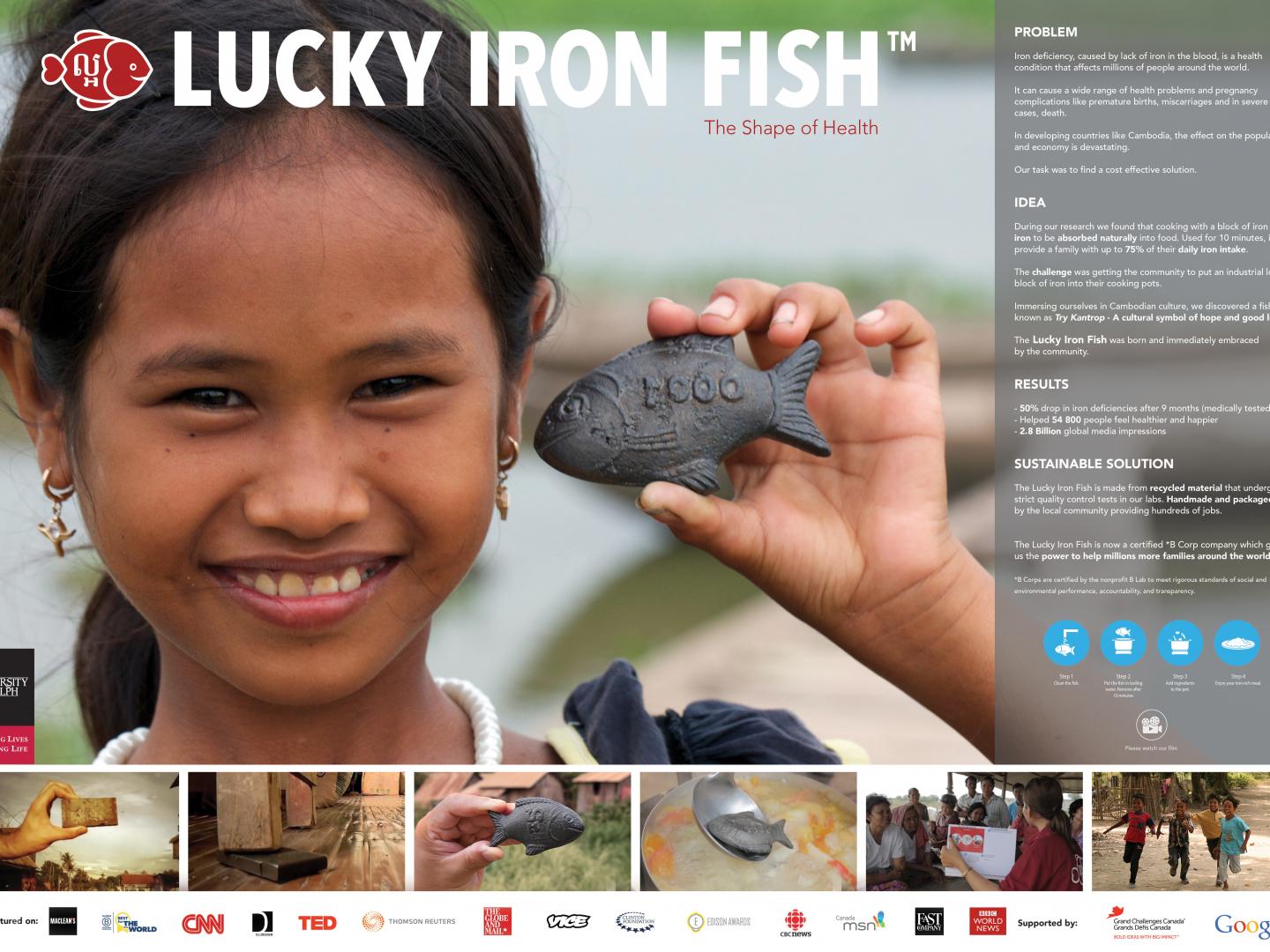 Lucky Iron Fish The Lucky Iron Fish Project Clios