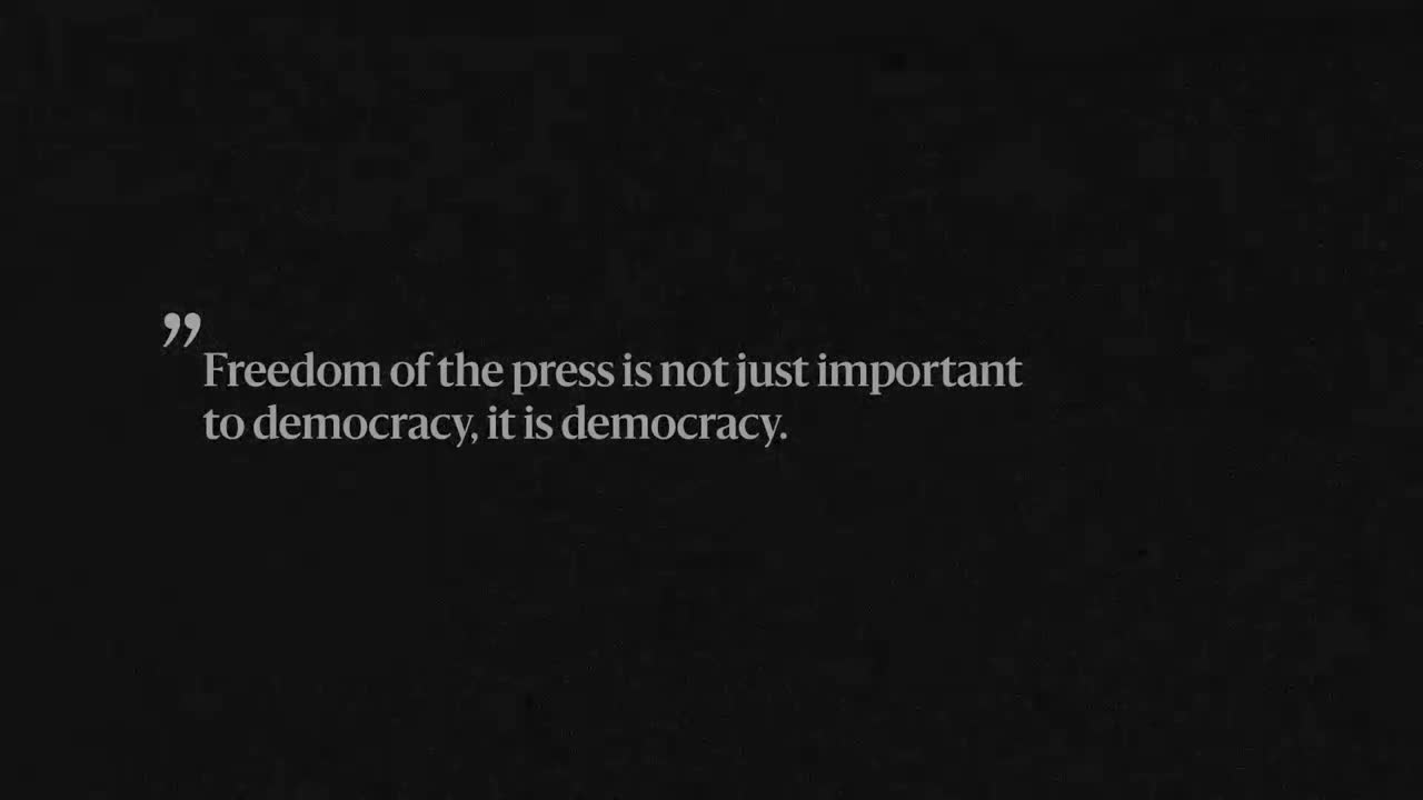 Thumbnail for The Land of Free Press - Enemy of the people