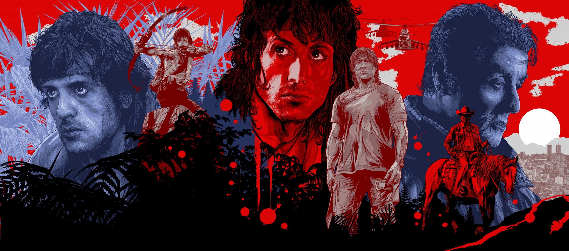 Thumbnail for Rambo Complete Steelbook Collection