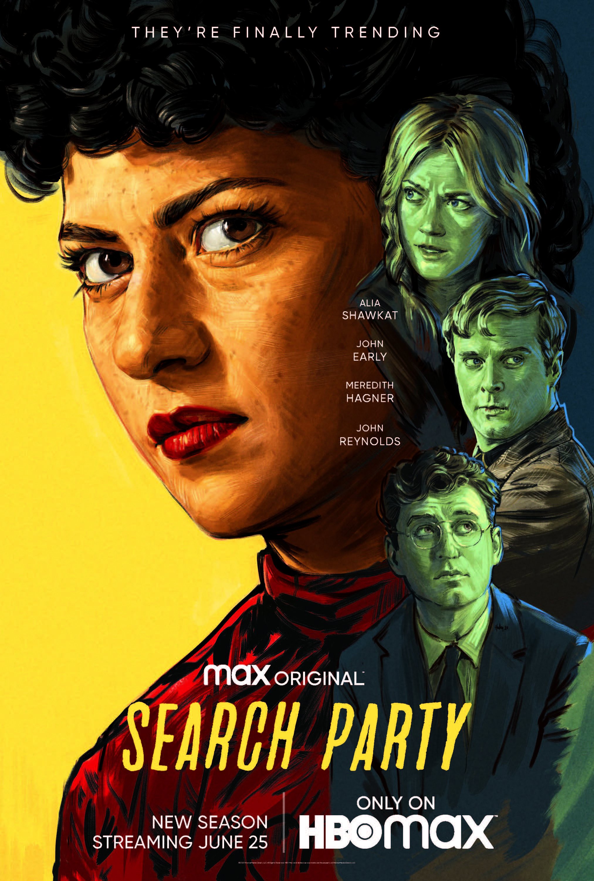 Thumbnail for HBO MAX: SEARCH PARTY — COMPANION KEY ART