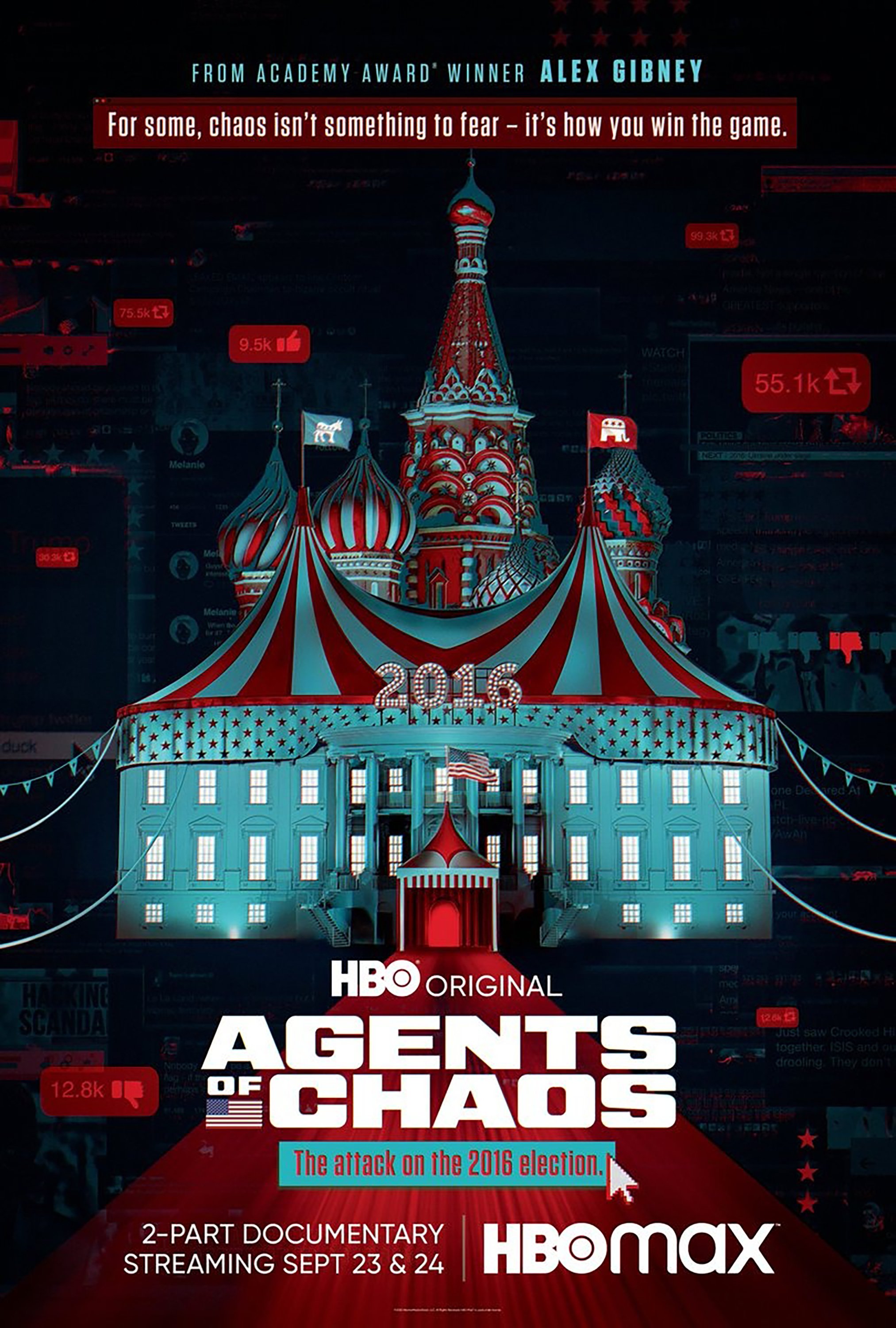 Thumbnail for Agents Of Chaos - Tent Key Art