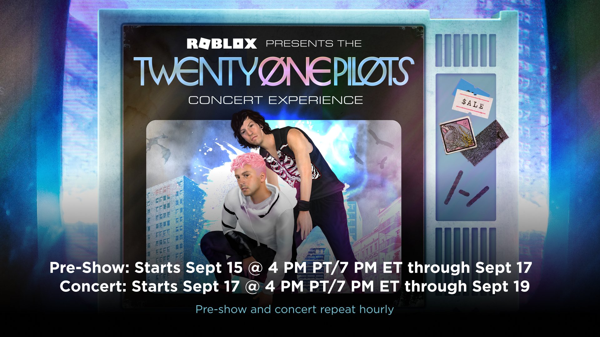 Thumbnail for Twenty One Pilots - Roblox Experience 