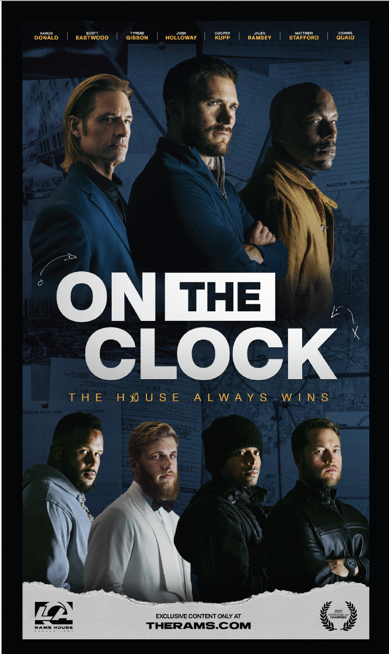 Los Angeles Rams ON THE CLOCK The house always wins Clios