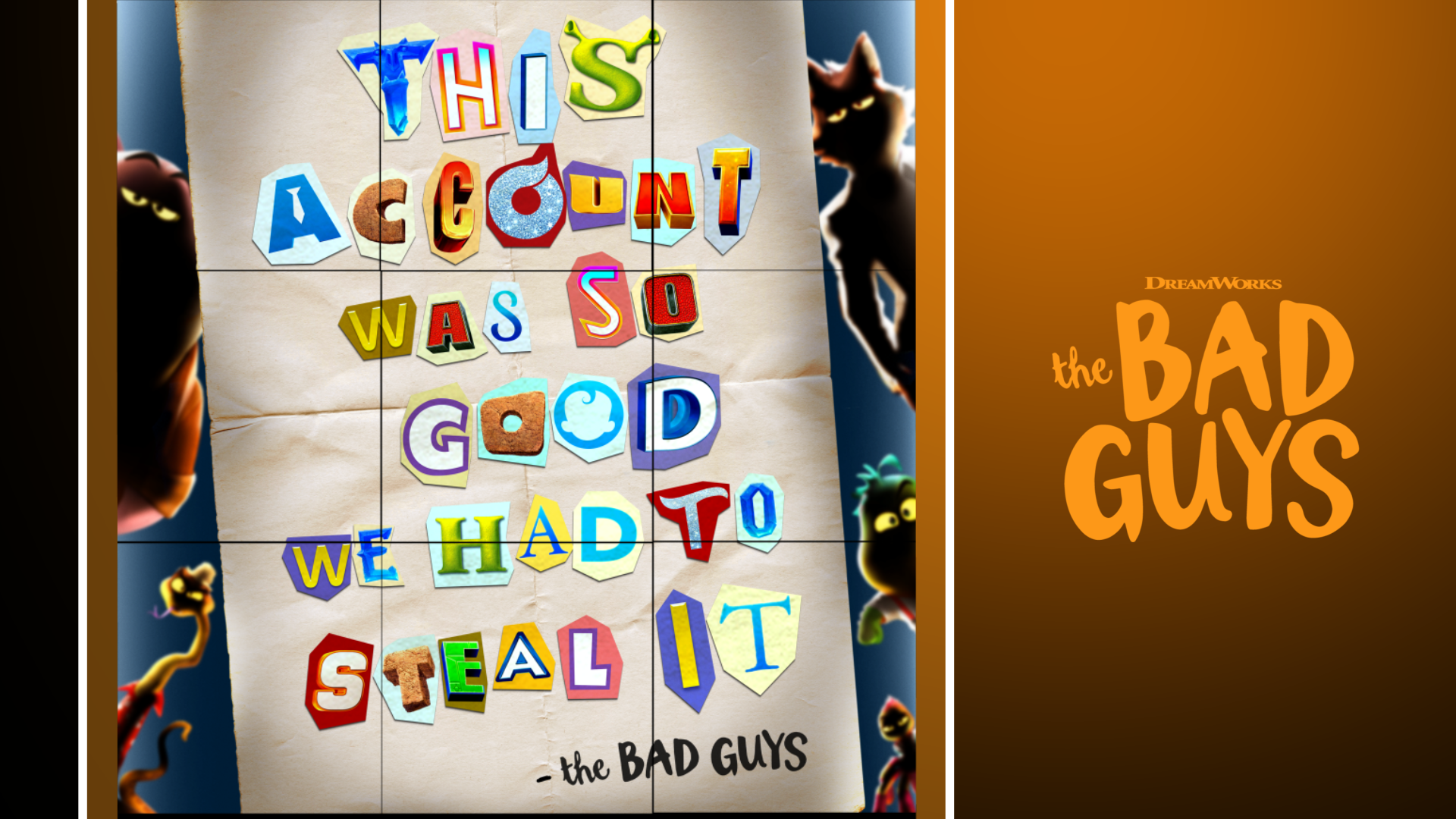 The Bad Guys Dreamworks Instagram Heist Clios