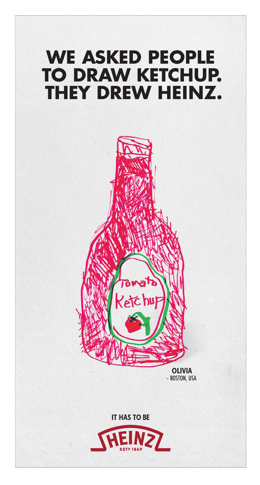 Kraft Heinz Draw Ketchup Boston Clios