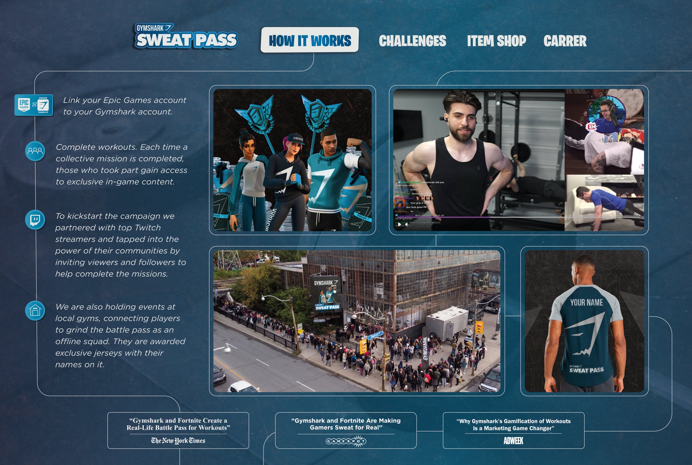 Thumbnail for Gymshark Sweat Pass