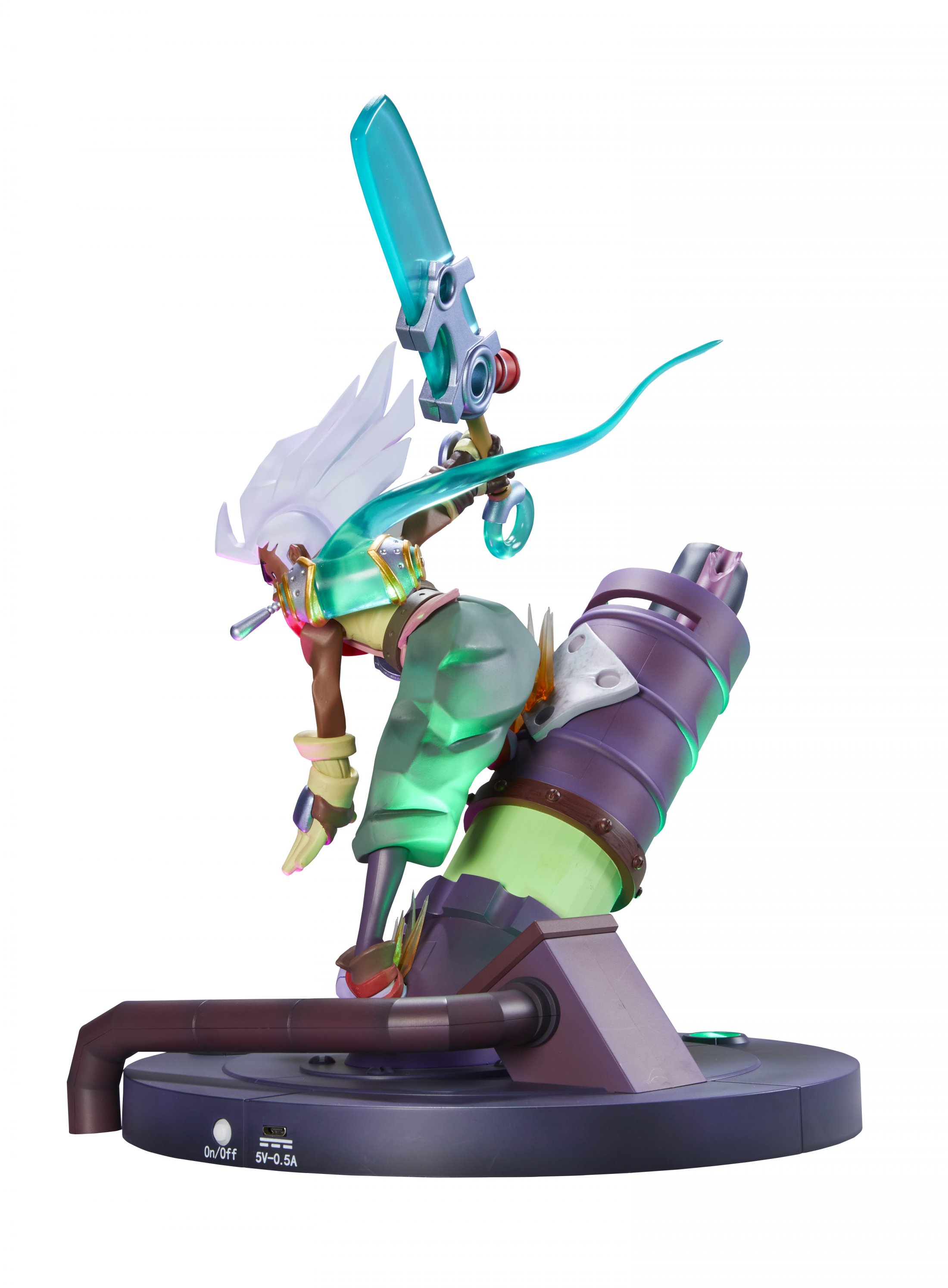 Thumbnail for Illuminated Ekko Figure (Convergence: A League of Legends Story)