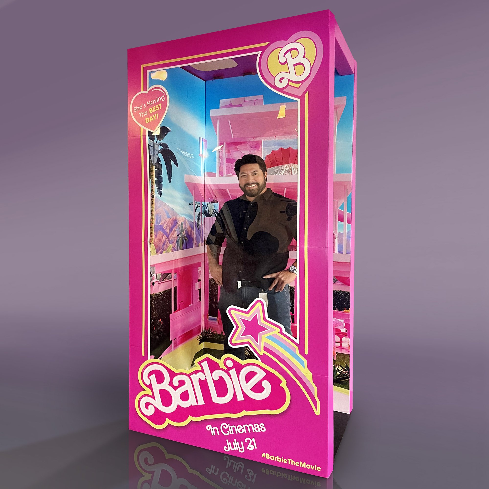 Barbie, Warner Bros. Pictures Barbie Standee Clios