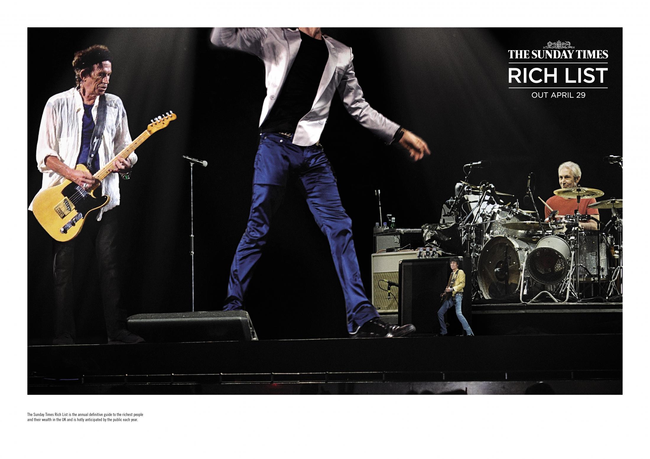 Thumbnail for The Sunday Times Rich List-Rolling Stones