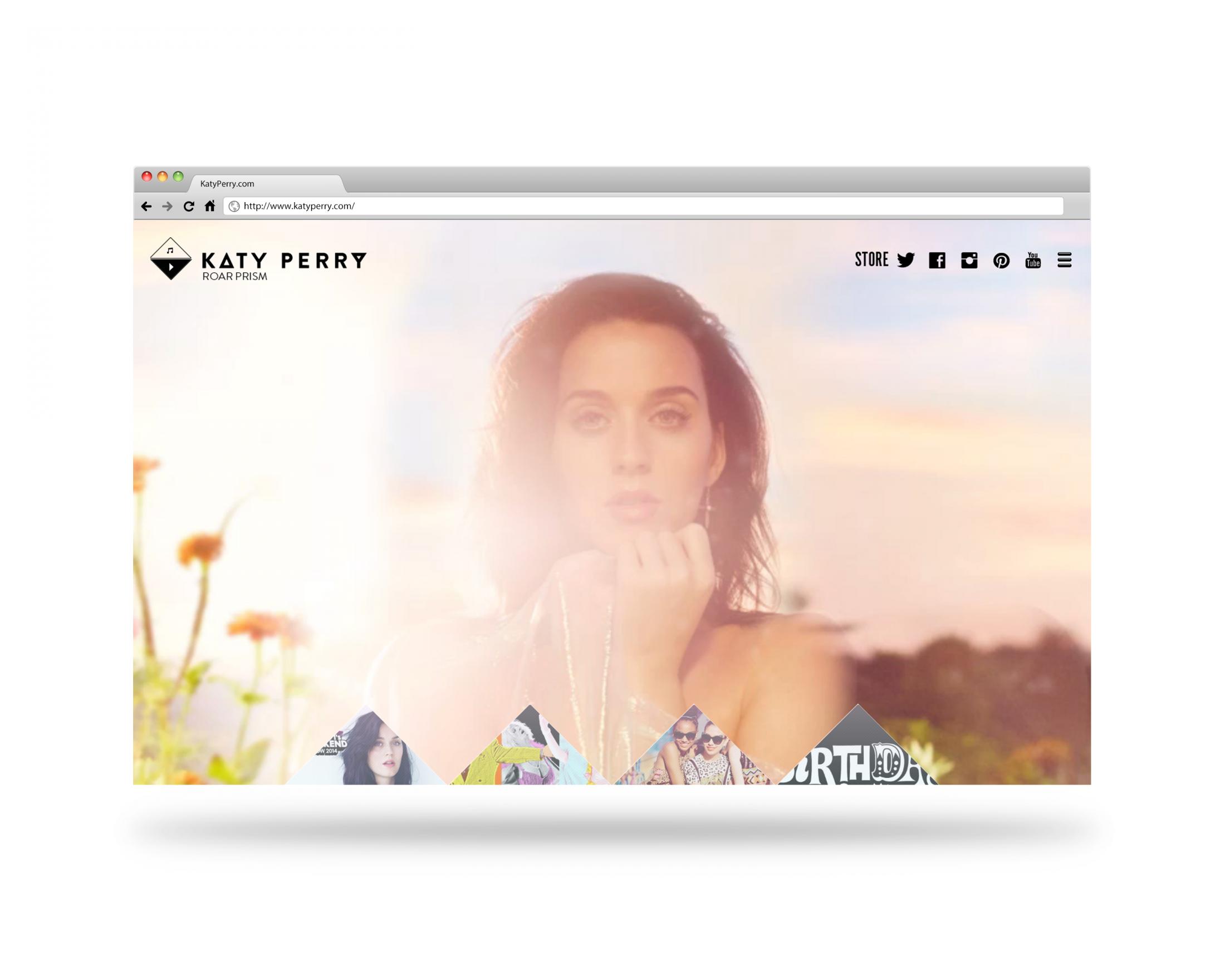 Thumbnail for Katy Perry - katyperry.com