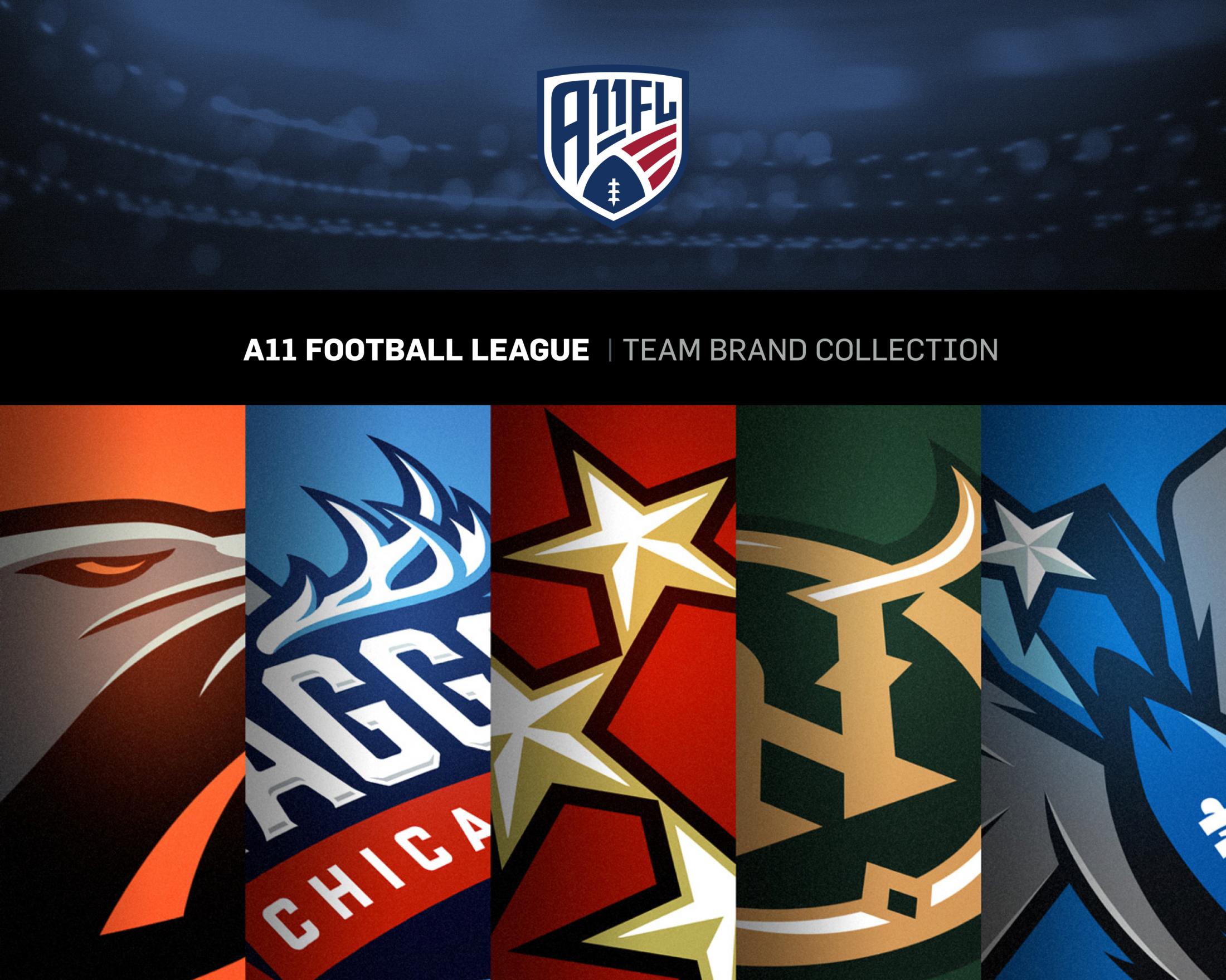 Thumbnail for A11 Football League Team Brand Collection