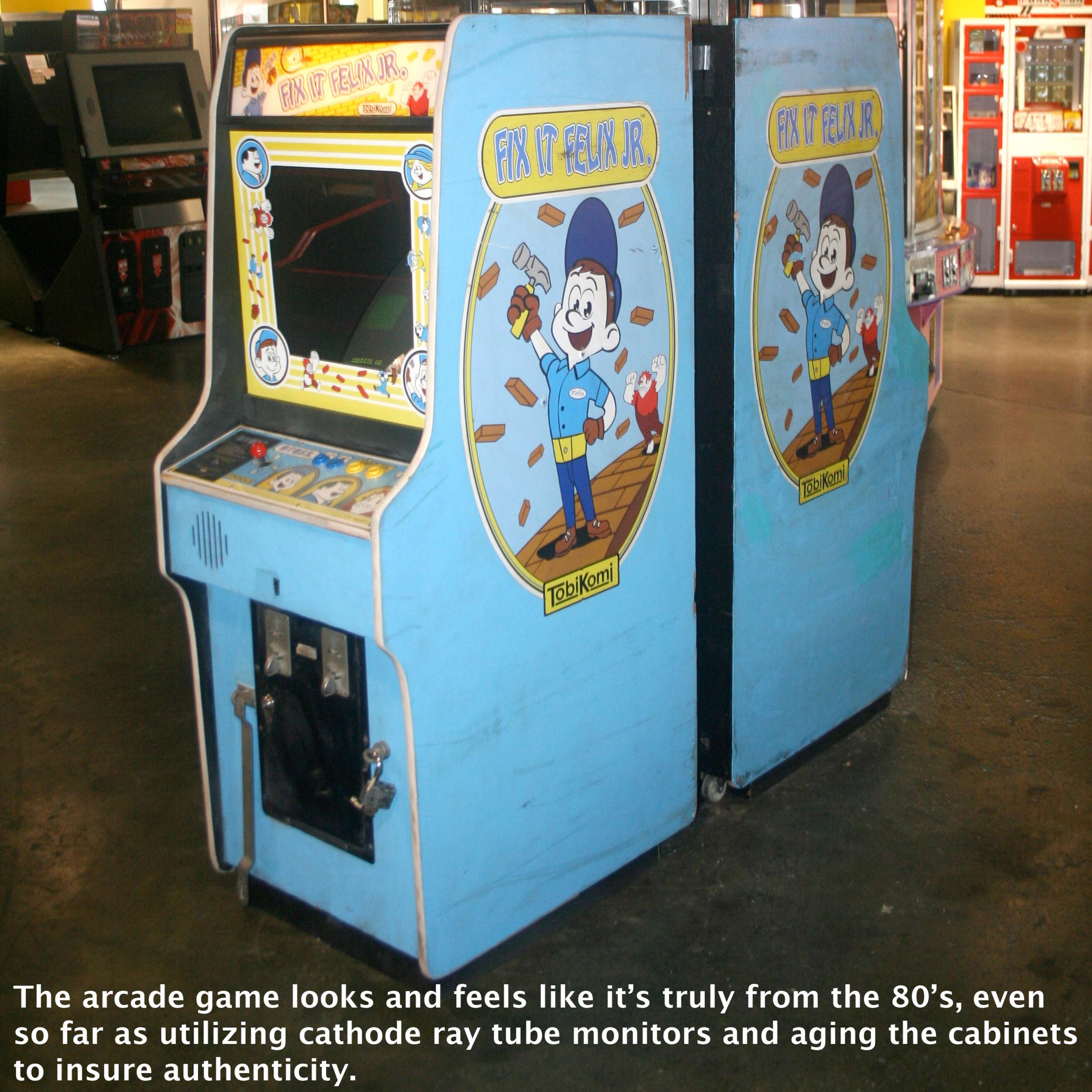 fix it felix jr arcade machine