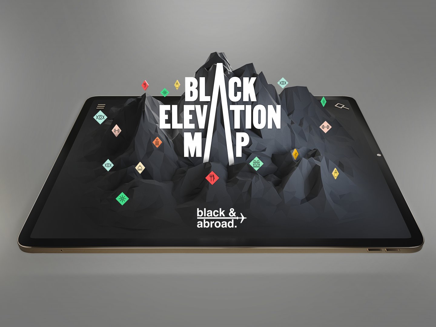 The Black Elevation Map Thumbnail