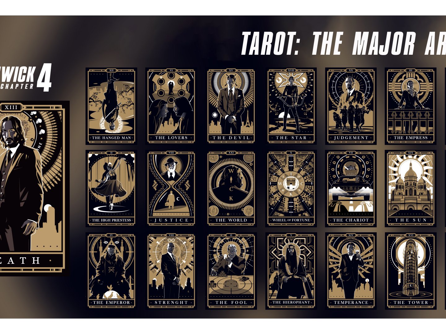 John Wick: Chapter 4 - Tarot Cards  Thumbnail