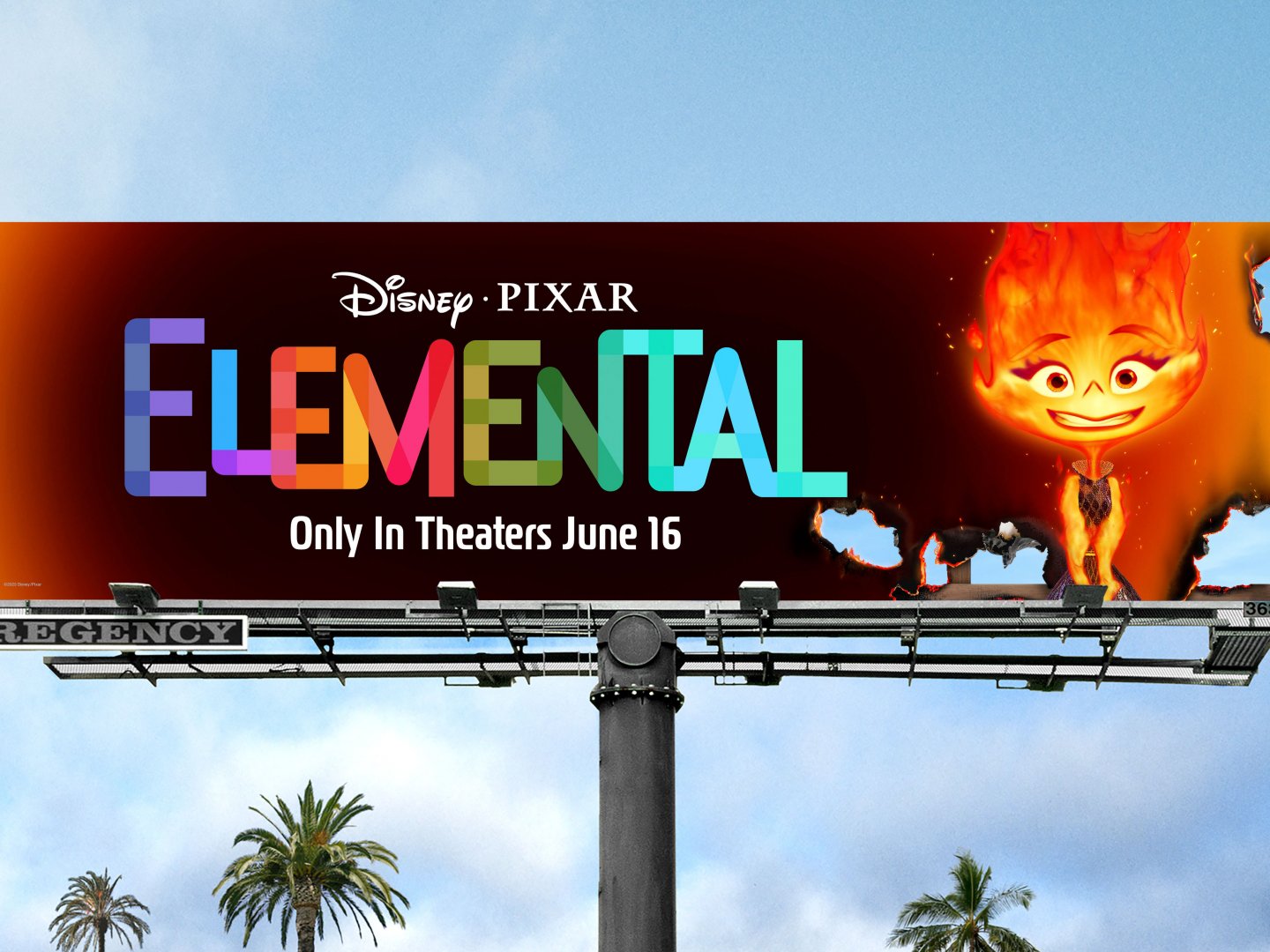 Image for Disney/Pixar's Elemental | Ember Billboard