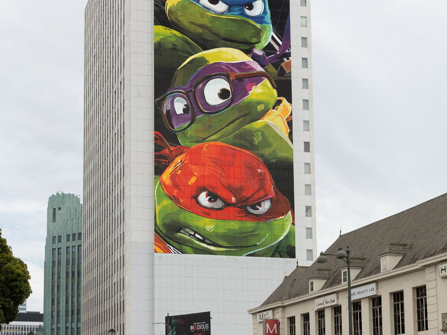 TEENAGE MUTANT NINJA TURTLES Mutant Mayhem Building Wrap Thumbnail