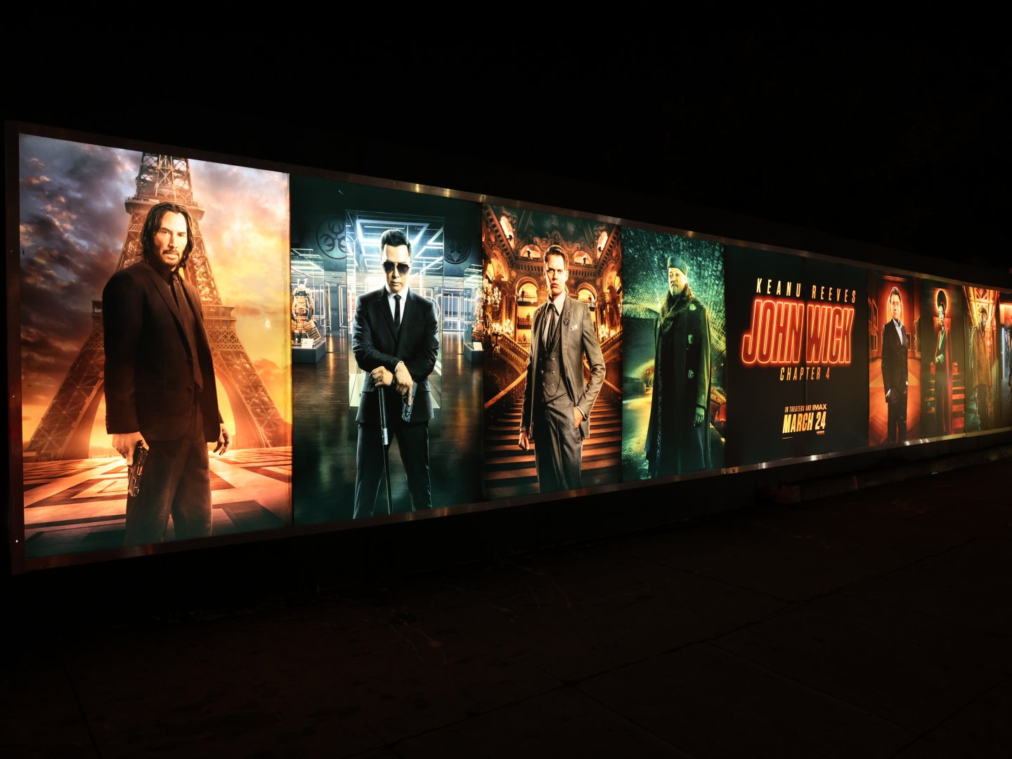 Image for John Wick: Chapter 4 - Character Banners Night