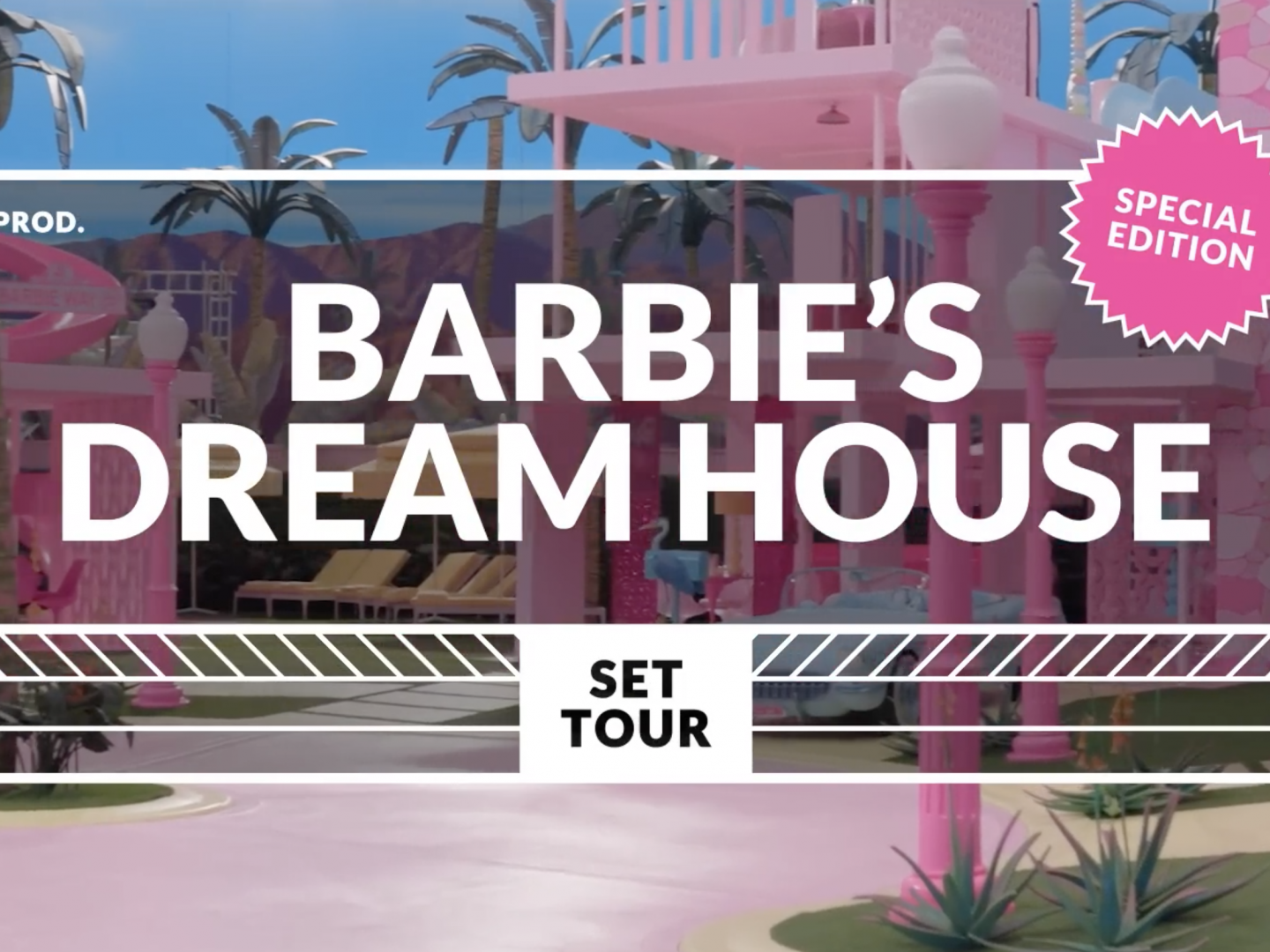 Architectural Digest | Barbie's Dreamhouse Thumbnail