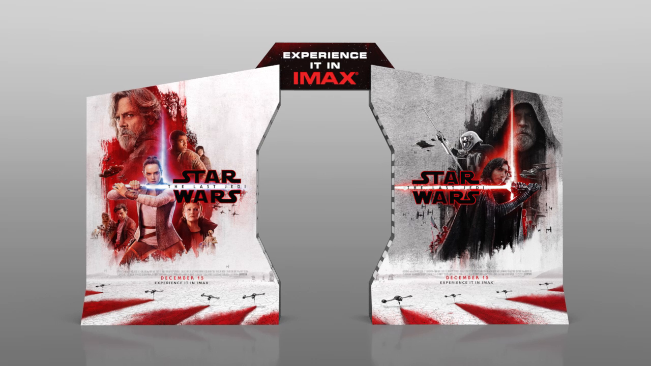 Thumbnail for Star Wars: The Last Jedi IMAX In-Theatre Standee